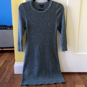 Ann Taylor blue sweater dress - XSP